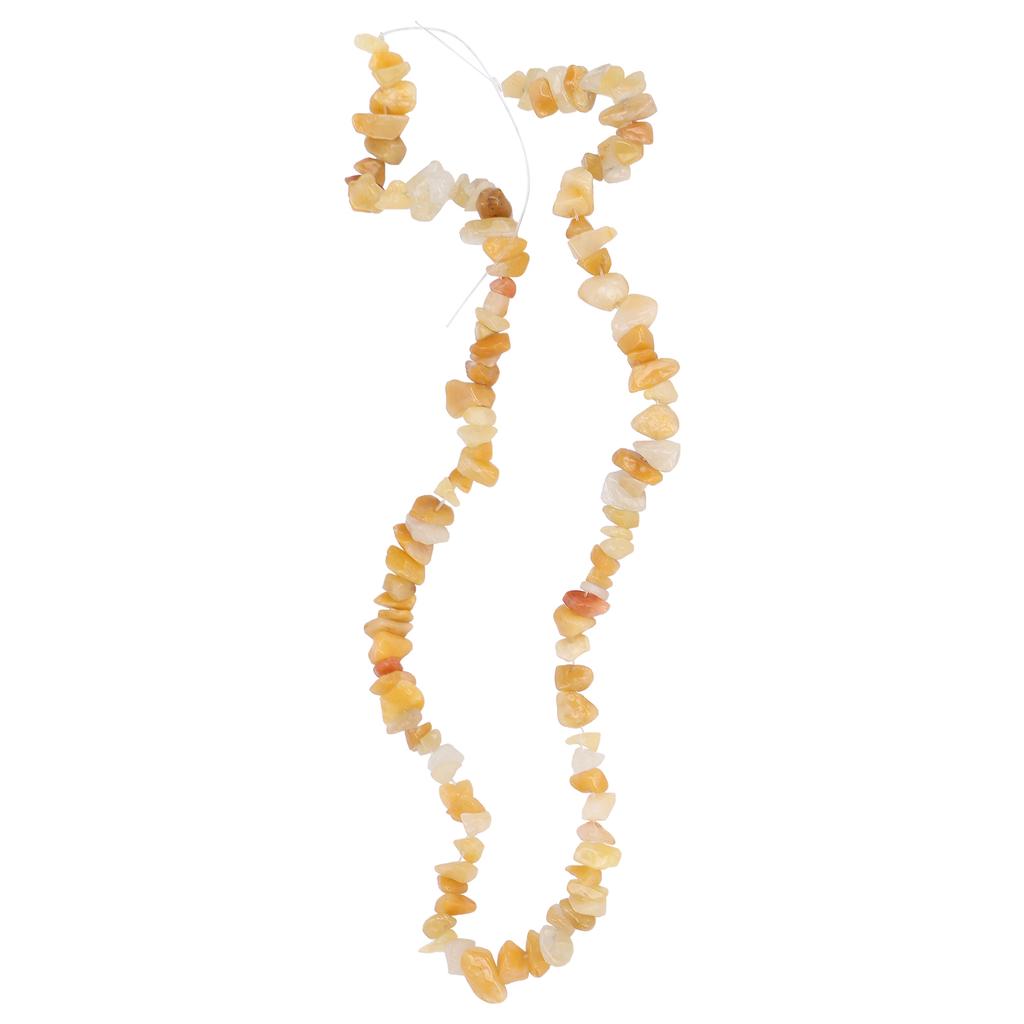 Enkla smycken DIY Oregelbundna pärlor Unika pärlor Chip Hänge Tillbehör för Ring Armband Topaz