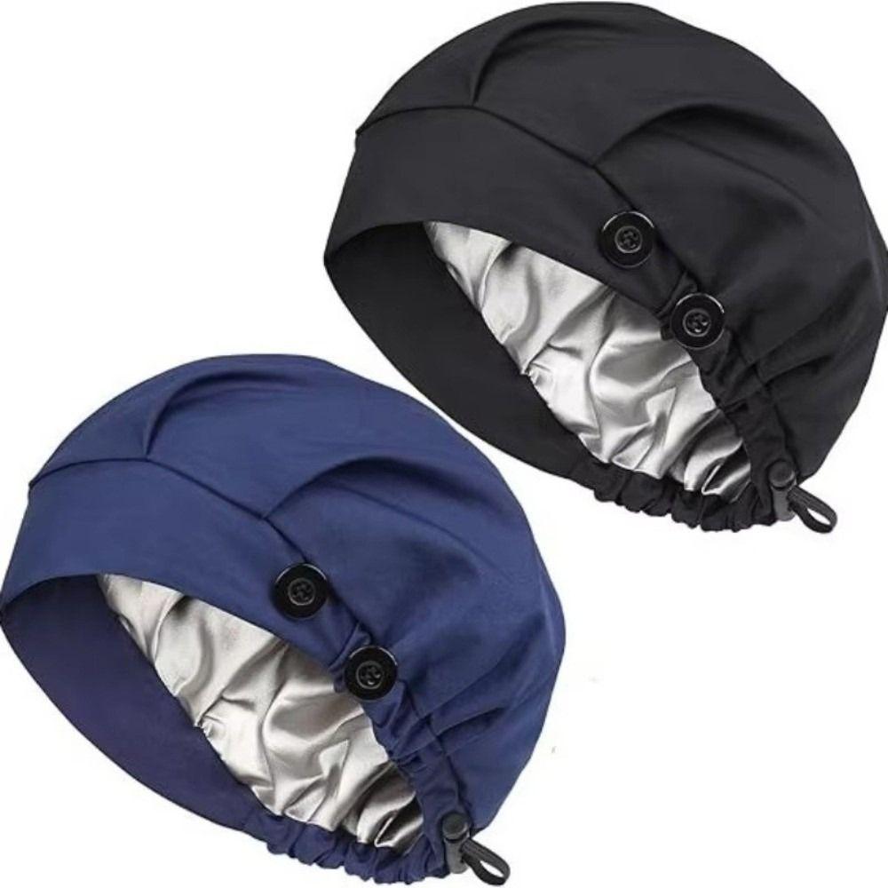 Cotton Operating Room Work Hat HeadCover Postpartum Head Cap Double Layer Turban Hat Men Women