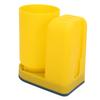 Toothbrush Cup Holder Multipurpose Modern Simple Design Space Saving Wall Mounted Toothbrush Holder with Cup