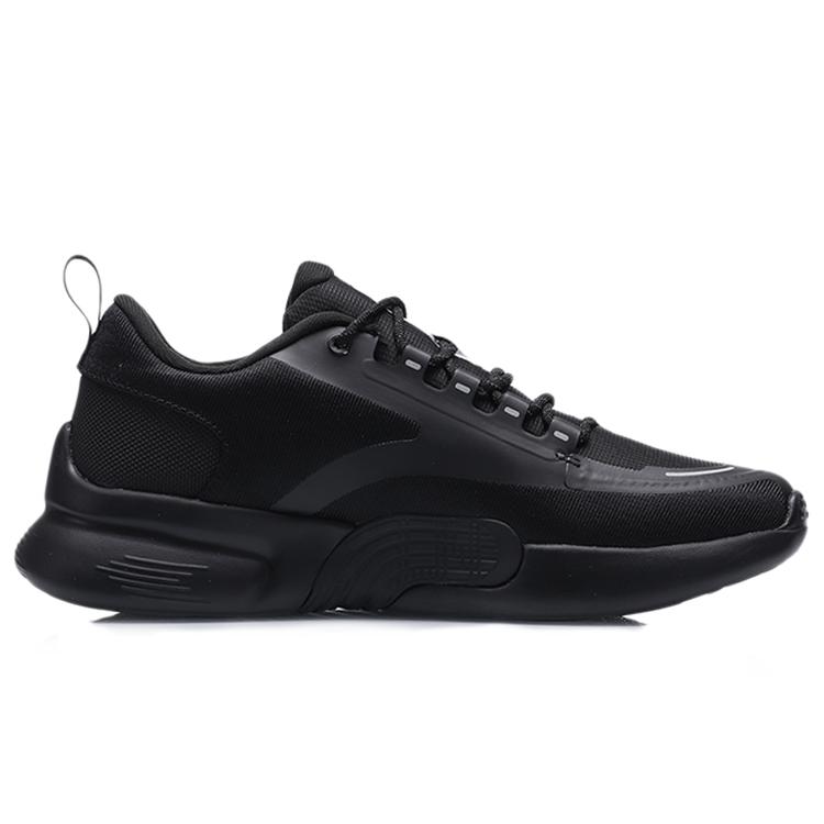 New LiNing CFR Cushioning Anti Slip And Wear Resistant Low Top Sports Casual Shoes Men's Black ARHQ221-1
