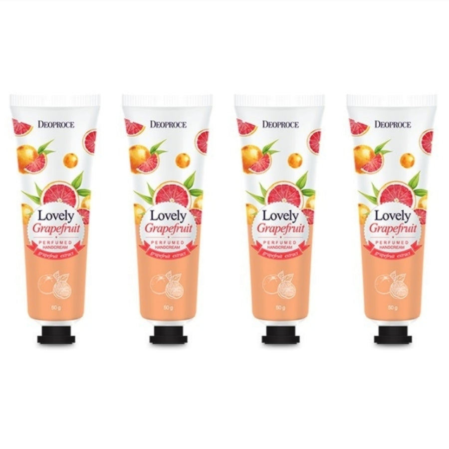 Deoproce parfümierte Handcreme „Lovely Grapefruit“ 50 g*2 Stück/4 Stück/8 Stück