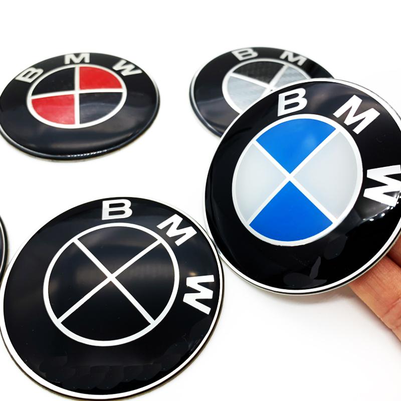 4PCS Car Styling Wheel Center Hub Caps Rim Cover Badge Emblem Sticker For BMW E46 E60 E90 E39 E87 E36 E92 E70 E91 X3 X5 X1 X2 ikol8