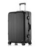 Aluminum Frame Carry-On Suitcase Set: 20"/24"/28" Password-Protected Luggage