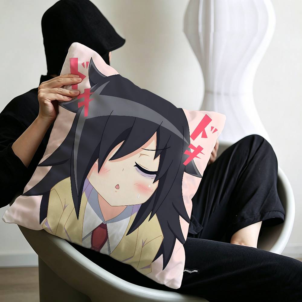 Cute KKuroki TomokoS Pillowcase toon Gift Cushion Cover Bedroom Home Sofa Chair Seat Decor pillow case