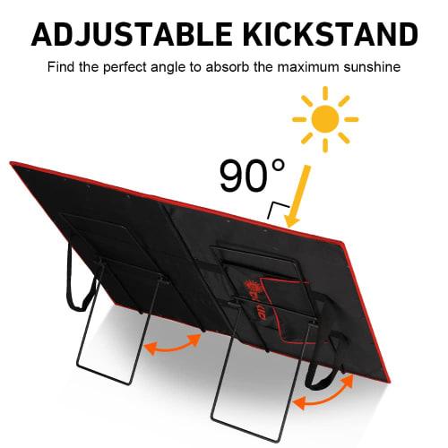 DOKIO Solar Panel Mounting Bracket, Adjustable Angle, for Fixing Solar Panels, Mounting Bracket