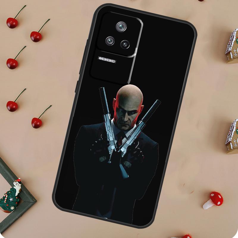 Man Hitman Agent Case For Xiaomi 15T 14T 13T Pro 17 Pro Max 14 15 Ultra POCO X7 F8 Pro X3 X5 X6 F5 F6 F7 Cover