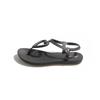 Women's Summer Heart Flip-Flops: Non-Slip, Cross-Strap, Flat Sole Beach Sandals.