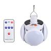 Solar & USB Charging Camping Light with Hanging Hook Outdoor Hanging Tent Lamp Portable Folding Emergencies Light