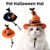Pumpkin Spider Web Bat Decoration Pet Halloween Hat Dog Costume Accessory  Pet Birthday