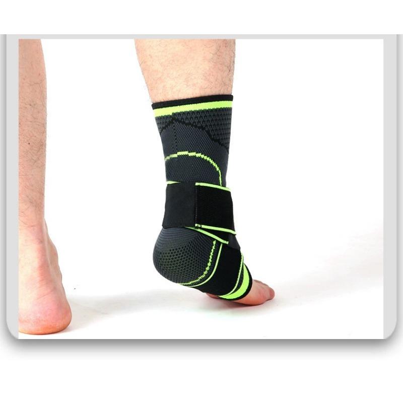 Adjustable Breathable Nylon Ankle Brace For Basketball Running Sports