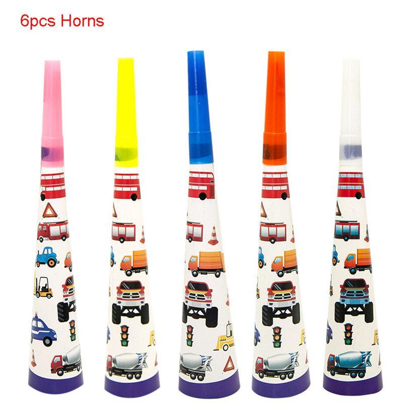 Engineering Car Childrens Birthday Party Theme Decoration Tableware Disposable