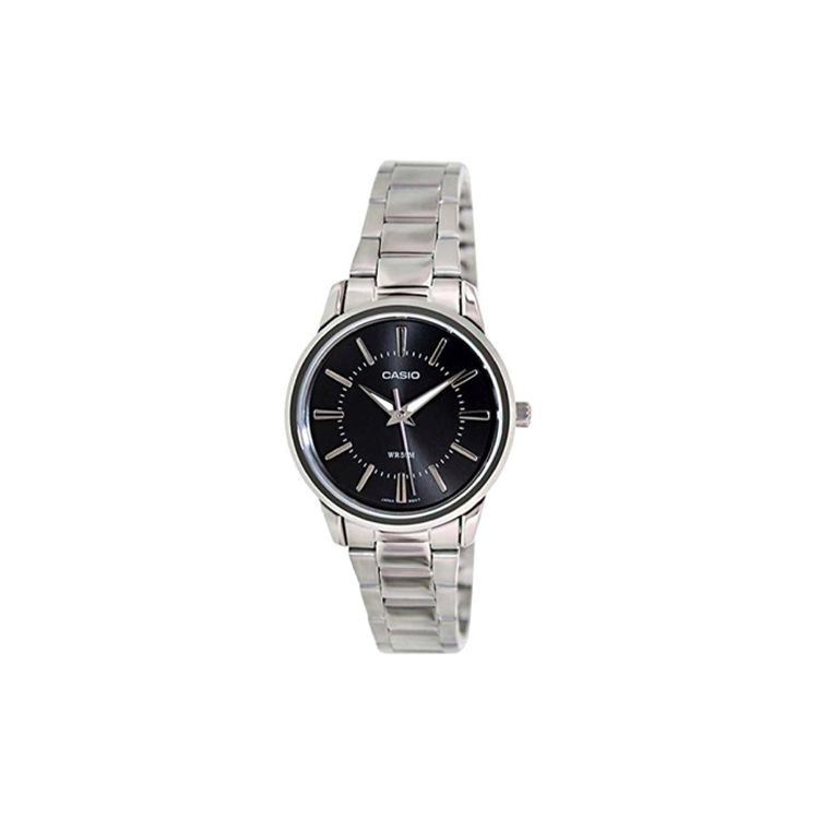 

Casio Standard Series Classic Pointer Fashion Trend Business Simple Casual Versatile Quartz Movement Stainless Steel Strap Women watches LTP-1303D-1A Regular Watch Box,Silver Watch Case