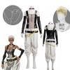Semiu Grier Cosplay Costume Glasses Zip-Up Bodysuit Top Baggy Harem Pants Leather Arm Sleeves Outfit Halloween Anime GACHIAKUTA