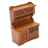 Dollhouse Sideboard 1 12 Scale 10x5x13.7cm Wooden Miniature Dollhouse Bookcase Cupboard