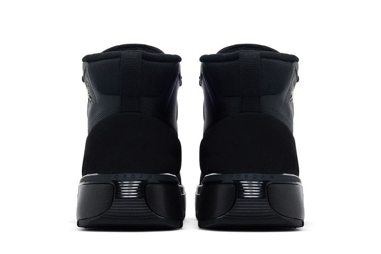 Jordan City Boot Black Metallic Silver