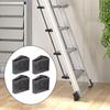 Non Slip Ladder Feet Covers Enhanced Stability Durable Rubber Protector for Mini Folding Ladder Auxiliary