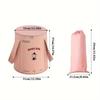Portable Folding Foot Soak Bath Tub Over-Knee Height Thickened Five Layer Insulation Foot Massage Spa for Relaxation Soothin