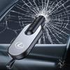 Aluminum Alloy+PC+ABS Car Emergency Glass Window Breaker Safety Hammer Seat Belt Cutter Interior Escape Tools Accessories