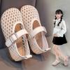 Children's Flats Summer Breathable Princess Shoes for Girls Simple Fashion Kids Casual Shoes