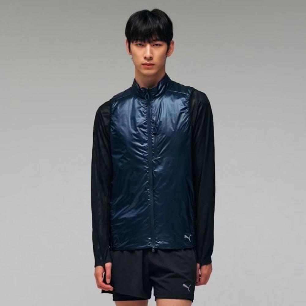 

PuMa Reflective Light Reflecting Running Padding Vest M 02 New Navy/XXL(110)
