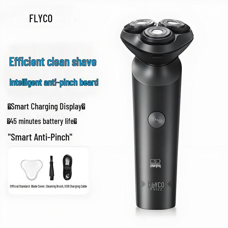 FLYCO FS922 Smart Sensor Electric Shaver CN plug (adapter included)