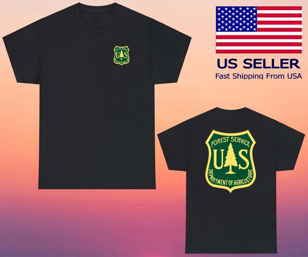 US Forest Service Black Size S-5XL XL