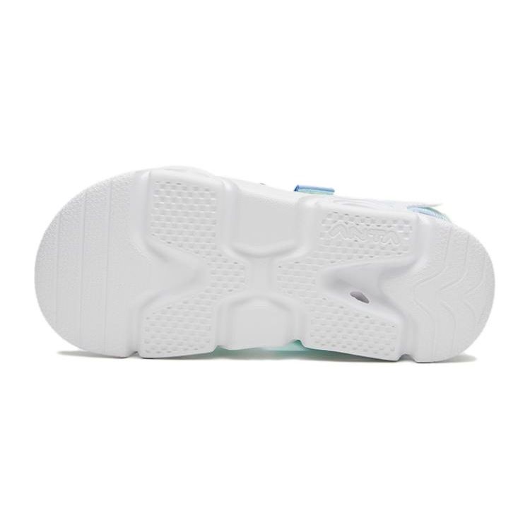 Anta Kids Non-Slip Durable Lightweight Sandals Kids Footwear White Blue A322326962H-2