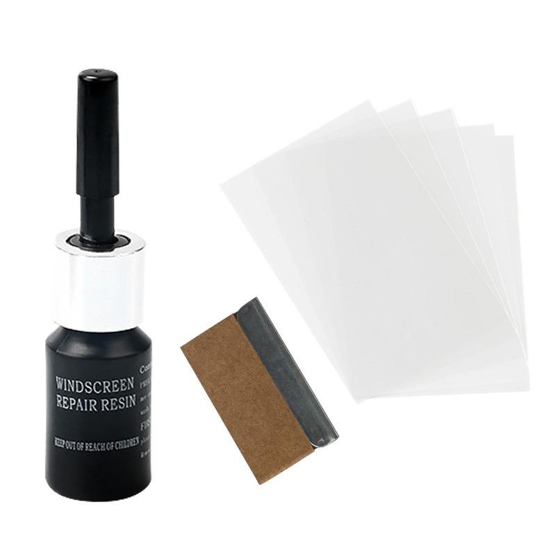 Car Cracked Glass Repair Kit Tools DIY Car Windscreen Glass Repair Fluid Chips Cracks Scratch Repair Restore Auto Window Repair