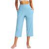 2025 Women's High-Waist Wide Leg Yoga Pants with Pockets and Tummy Control.
