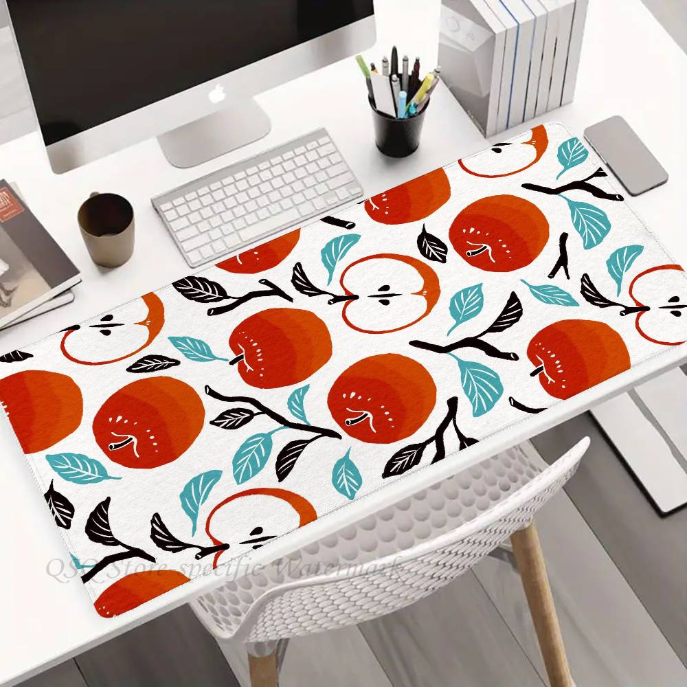 Interesting Apple Abstraction Mousepad Non-slip Suitable For Office Computers Laptops E-sports Game Desk Mats XXL Keyboard
