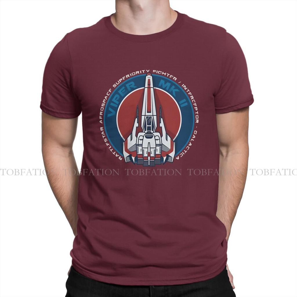 Battlestar Galactica Viper Mkii Tshirt Graphic Unisex Tops Vintage Goth Summer Streetwear 100 Cotton T Shirt