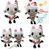 Adorable Gabby's Dollhouse Music Plush Toy Cartoon Stuffed Cat Plushie Doll For Kids