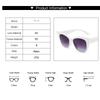 2024 Fashion Large Cat Eye Sunglasses Women Luxury Design Vintage Sun Glasses Female Male Retro Shades UV Protection Eyewear