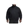 Nike SB Zip-Up Elastic Loose Jacket Unisex Outerwear Black FQ0406-010