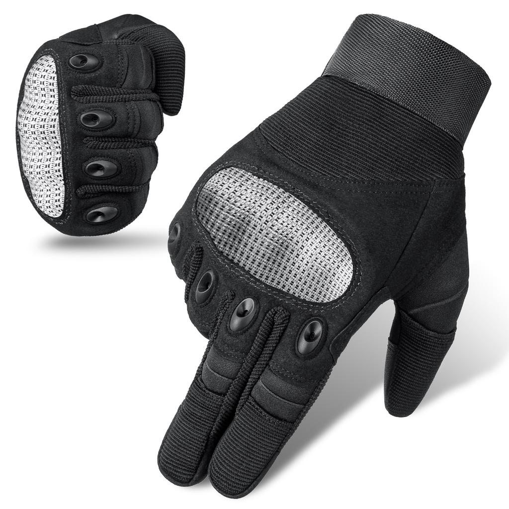 All-finger Microfiber Tactical Gloves Anti-impact and Anti-drop Outdoor Shooting Gloves Touchscreen Outdoor Training Gloves