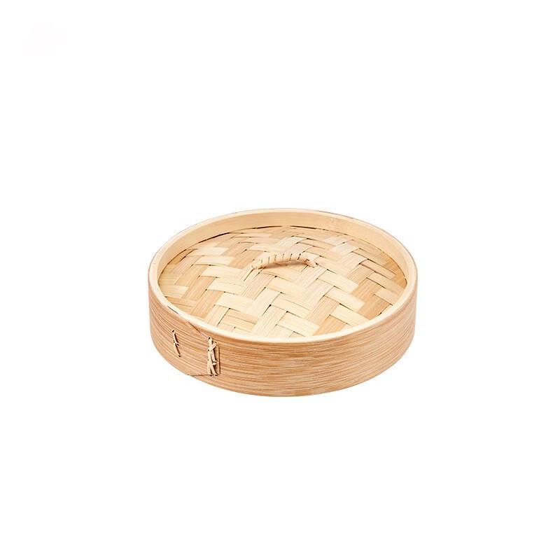 Di Rui En Carbonized Bamboo Steamer Baskets & Lids