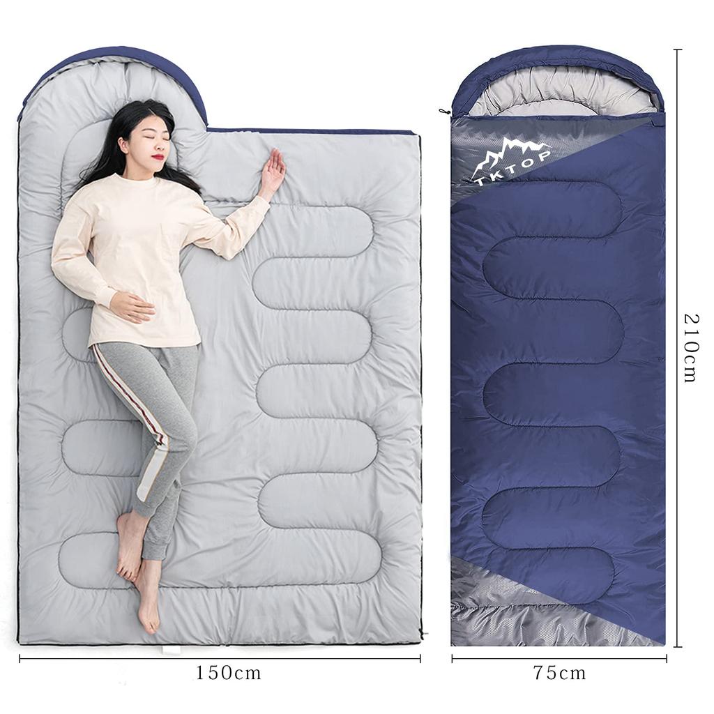 Exclusive TKTOP Sleeping Sleeping In a Disaster Fully Storage Pack 1kg [Amazon Brand] Bag, Envelope-Style, Lightweight, Thermal, Cold-Resistant,