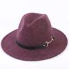 Popular European and American High-end Wool Top Hat, Men's and Women's Fashion Versatile Elegant Top Hat Jazz Hat