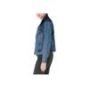 Levis FW22 Color Block Lapel Single-Breasted Casual Denim Jacket Women jackets Blue A0324-0005