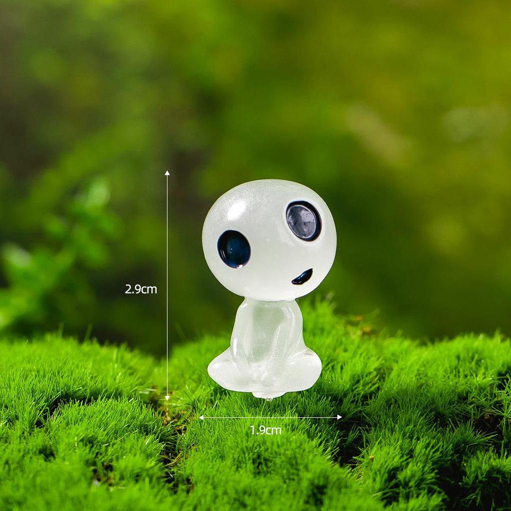 Princess Mononoke Luminous Tree Spirit Figurine - Glowing Anime Ornament