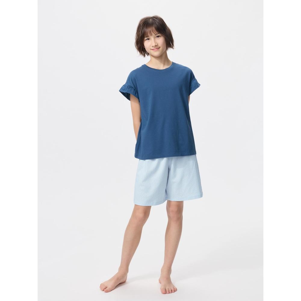 Uniqlo Japan Girls Air Rhythm Cotton Set