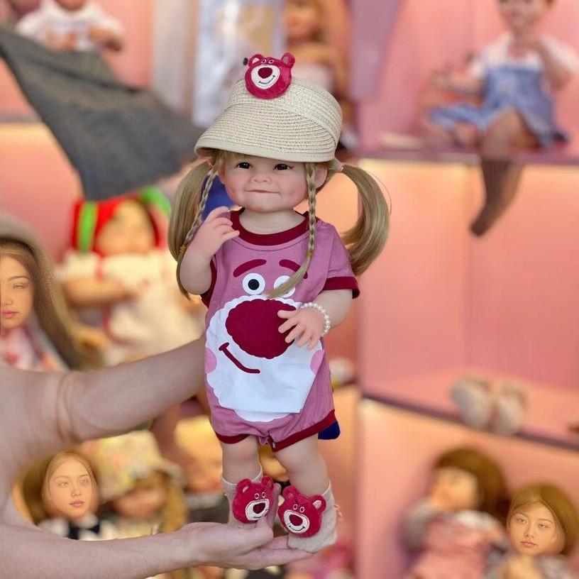 Silicone Figure 55cm Realistic Doll For Collectors And Gift Enthusiasts