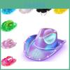 Halloween Party Bunter LED-Hut im Eva-Cowboy-Stil für Cosplay-Events