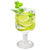 Vintage Embossed Glass Cup with Pearl Dots Clear Drinking Tumbler for Beverage