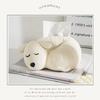 Adorable Ceramic Dog-Shaped Tissue Box Holder Cute Puppy Design for Home Decor, Perfect for Bathroom,Living Room,Dining Table Coffee Table Centerpiece