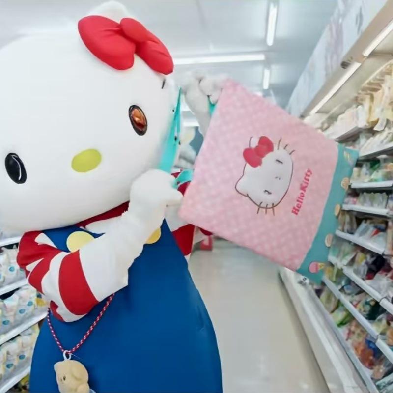 

Новая филателистическая сумка-тоут 1 сумка с котиком-маслом, большая вместимость, мультяшная сумка на плечо