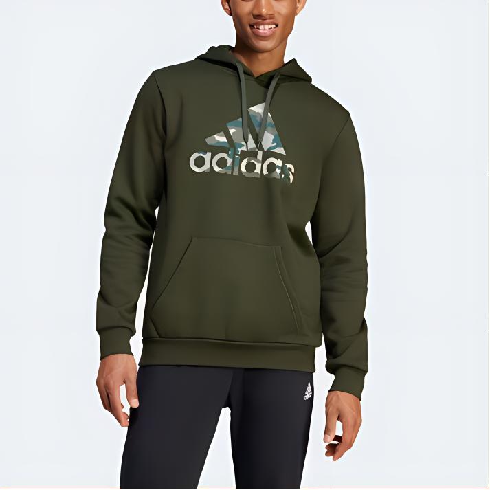 Adidas Camo Graphic Hoodie Night Cargo Men Streetwear IW2683