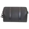 Louis Vuitton M59255 Aerogram City Keepall Shoulder Bag Black / blackUsed