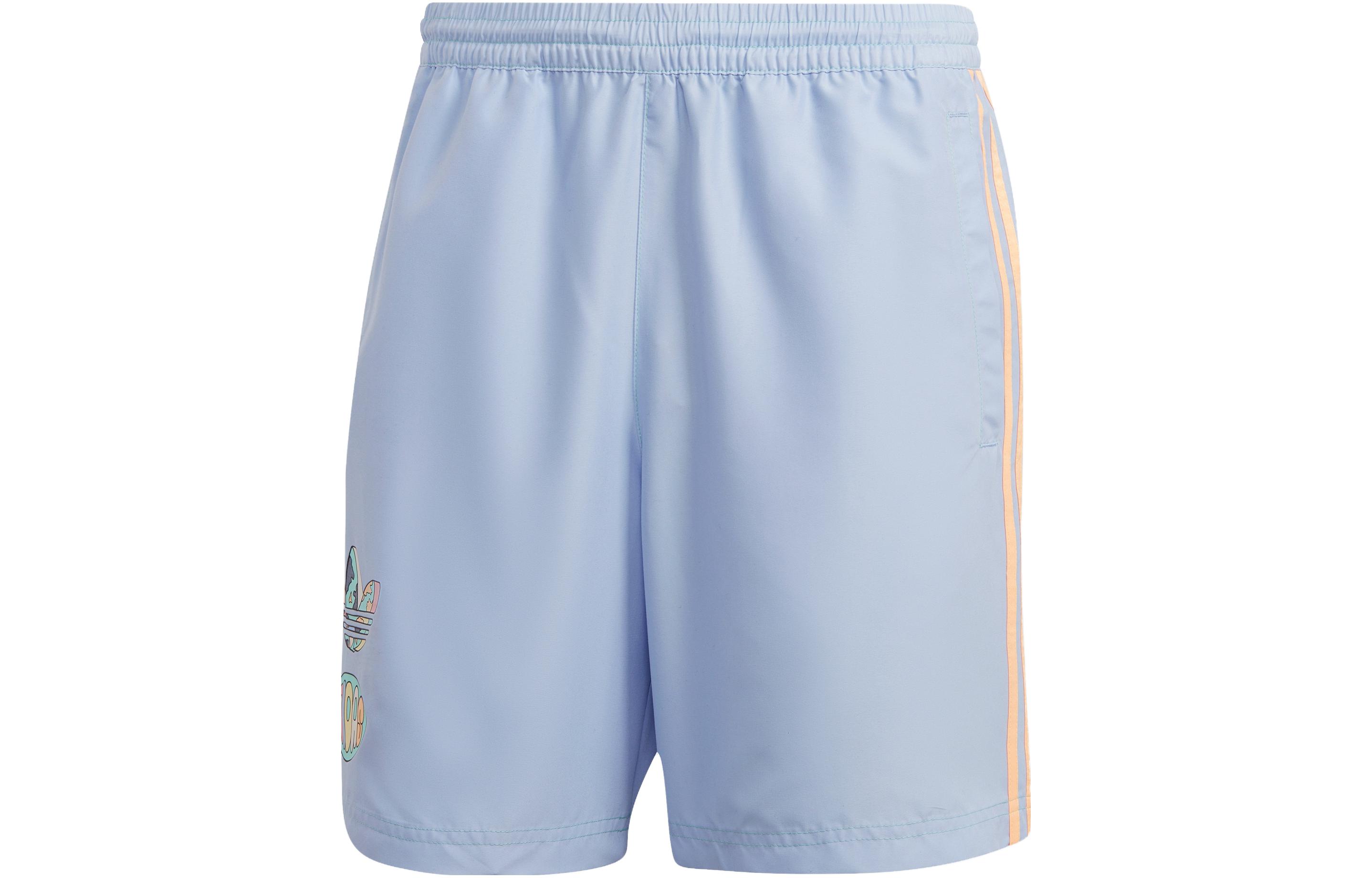 Adidas Originals Sports Shorts Men s Light Pink Blue Moderate IT8186 XXL