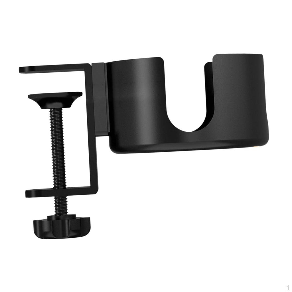 Desk Cup Holder Clip On Table Easily Install Anti Spill Practical Desktop Organizer